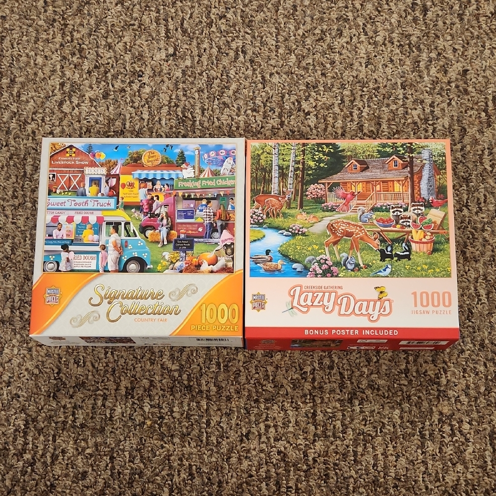 Buffalo Games 1000 Piece Jigsaw Puzzles